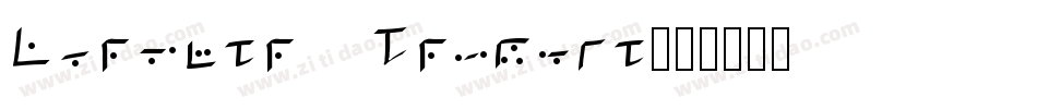 Sceptre Regular字体转换